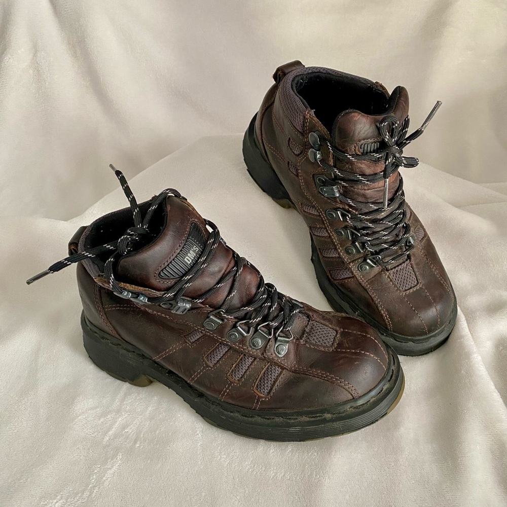 Dr. Martens 9772 Mens Brown Leather Ankle Boots
